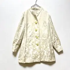 Murata テーラードジャケット スタンドカラー マーブル柄 光沢