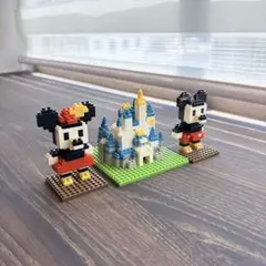 ディズニー ナノブロック ディズニーランド 30周年 - メルカリ