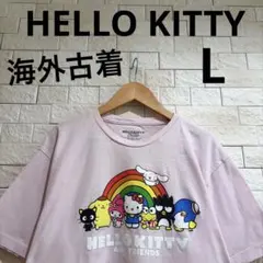 海外古着　ハローキティ　サンリオ　キャラT レギュラーサイズ　サイズL
