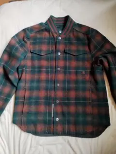 G-STAR RAW チェック柄 ボンバー ジャケット M 美品