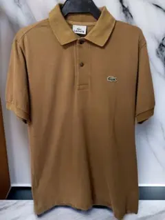 LACOSTE ブラウン ポロシャツ　2号★最終値下げ★