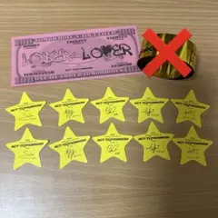 TXT ACT:TOMORROW ルザラバ札　星　落下物