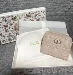 Dior Caro Lavender ウォレット ピンク 財布 カードケース