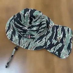 エフオーキッズ　迷彩柄 バケットハット コットン製　54センチ