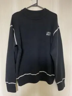希少　ADER erorr ニットブラックのサムネイル
