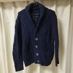 UNION STATION ネイビー カーディガン M0831KSW02