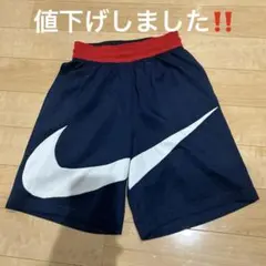 NIKE バスケットボールパンツ ネイビー レッド Sサイズ