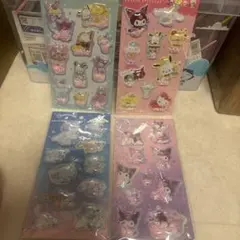 サンリオ　シェイカーシール 4シートセット