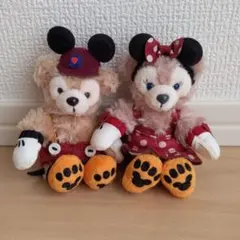 ダッフィー シェリーメイ ディズニー ぬいぐるみストラップ ハロウィン2015