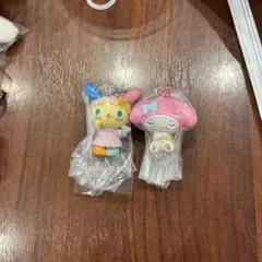 マイメロディ リトルツインスターズ キーチェーン