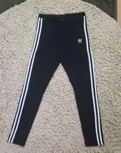 adidas 3本ライン ブラックレギンス