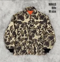【TALONジップ】Walls/80s/ダックハンターカモ/USA製/ジャケット