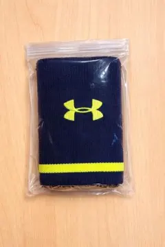 Under Armour リストバンド ネイビー/イエロー