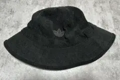 adidas アディダス コーデュロイ バケットハット ブラック