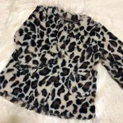 ファーコート ヒョウ柄