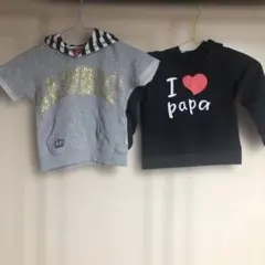 フード付きトップス 2点セット ベビードール　シーイン