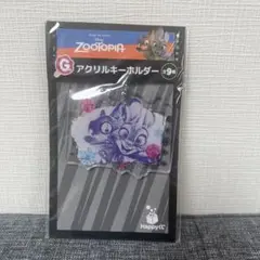 ズートピア　アクリルキーホルダー　　ジュディ・ホップス　ニック・ワイルド