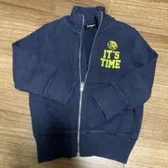 DIESEL こども　トレーナー　前開き　チャック　24M