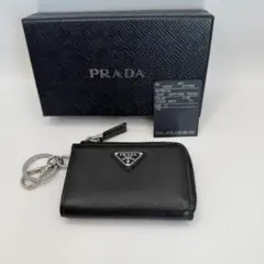 プラダ スマートフォン ポーチ ネック ストラップ 三角ロゴ 未使用 