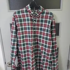 GAP チェック柄 長袖シャツ L