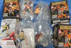 【箱有・未開封】超ワンピーススタイリング エース(レアカラー含)＆ルフィ 4種