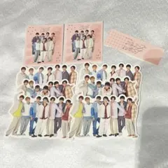 west.集合写真ステッカーセット売り重岡大毅神山智洋藤井流星中間桐山濱田小瀧