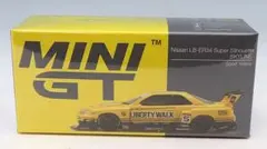 MINI GT 日産 スカイライン LB-ER34 スーパーシルエット(黄/黒)のサムネイル