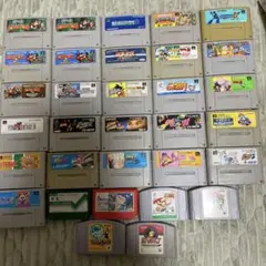 スーファミ ファミコン 64ソフト32本まとめ売り