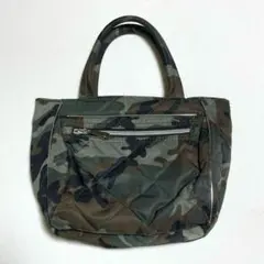 最終値下げ】COTTON EYELET BOSTON バッグ カモフラ 紐なし - メルカリ