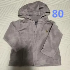 くま耳フード80サイズ①