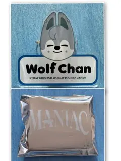 【新品未使用】straykids skzoo maniac ネームバッチ