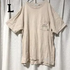 BAYFLOW 【L相当】バズ Tシャツ ベージュ 半袖 トイストーリー
