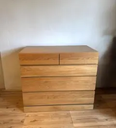 高野木工　LECCE 80サイドチェスト オーク