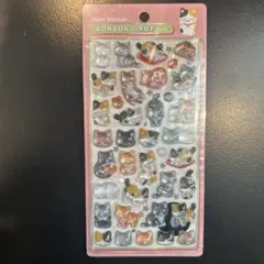 クーリア　新作　ボンボンドロップシール 和柄　猫　新品　正規品