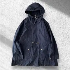 【マーブルワルツ】マウンテンパーカー 綿混 ウエストドロスト フード有 M