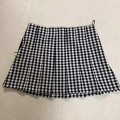 ZARA ザラ　スカート　プリーツ　チェック
