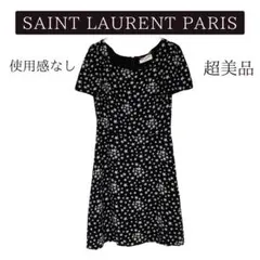【SAINT LAURENT】 星柄 半袖ミニワンピースのサムネイル