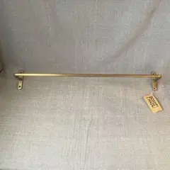 アイアン製　アンティークゴールド　ルームバー　タオルハンガー　マルチハンガー