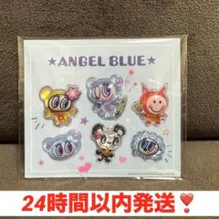 ナルミヤキャラクターズ　ぷっくりしーる　セブンイレブン　シール　エンジェルブルー