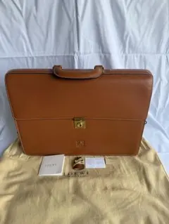 未使用　LOEWE ロエベ ビジネスバッグ ブリーフケース ブラウン アナグラムのサムネイル