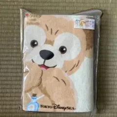 ダッフィー　バスタオル　新品 ダッフィー20周年 カラフルハピネス バスタオル ①