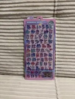 もじもじボンボンひらがな　ボンボンドロップシール正規品