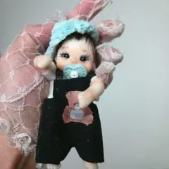 樹脂粘土　ベビー　ハンドメイド　人形 すずらんドール 樹脂粘土ベビー 樹脂粘土人形 - メルカリ