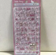 正規品ボンボンドロップシールミニキティ　ハローキティ　ピンク