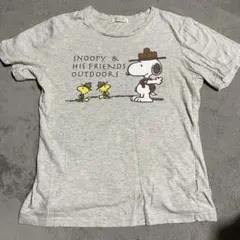 PEANUTS SNOOPYTシャツ プリントTシャツ ウッドストックのサムネイル
