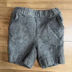 familiar ファミリア グレー 半ズボン ウール混紡