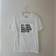 MAISON DE REEFUR ロゴTシャツ ホワイトのサムネイル