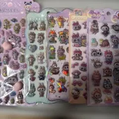 ラブブシール5枚セット O