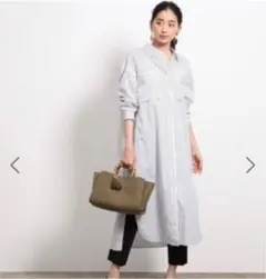 【新品】ROPE ロペ　Tomas Mason シャツワンピース