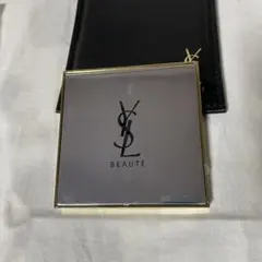 YSL BEAUTEイヴサンローランコンパクトミラー/◆未使用保護シール付き